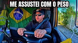 LEVEI UM SUSTO COM O PESO DA CARGA NA FRANÇA. 