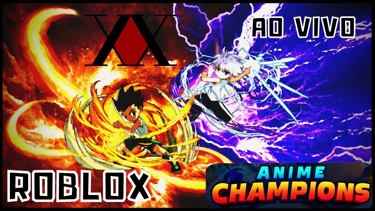 AO VIVO ROBLOX AJUDANDO RAID OS INSCRITOS ( Anime Champions Simulator ...
