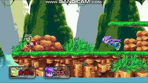 SSF2 Freedom Planet Smash-Up: Torque (over Samus)/Dragon-Smash Valley