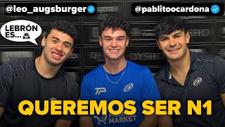 LEO AUGSBURGER y PABLO CARDONA se SINCERAN: "Nosotros somos nuestros UNICOS rivales"