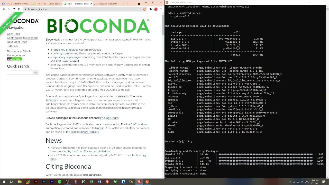 How to install Miniconda for computational biology and chemistry