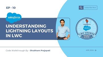EP -10 - Understanding Lightning Layouts | #salesforce LWC Course For Beginners | Longswitch Academy