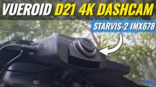 Vueroid D21 4K Starvis-2 IMX678 Dual Dashcam [FULL REVIEW]