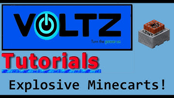 Explosive Minecarts (ICBM) Voltz Tutorial
