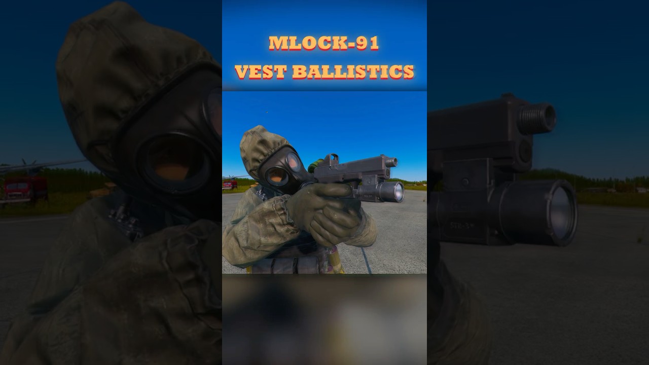 MLOCK-91 ARMOR TEST in DayZ 