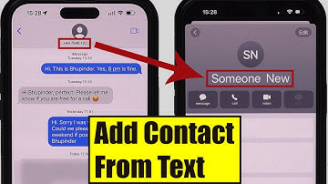 How to Add a Contact From a Text iPhone