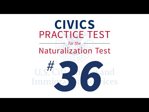 Promo Civics Practice Test For The Naturalization Test Youtube