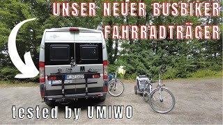 Busbiker XM290 unser neuer schwenkbarer Fahrradträger tested by UMIWO