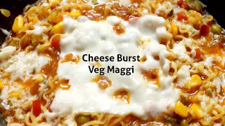 Is Trah Se Street Style Cheese Veg Maggi Banao aur Pait Bhar Bhar Ke Khao 🤩💃