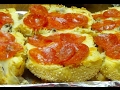 Quick & Easy Recipe for Hamburger Bun Pizza Boats