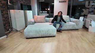 Das freistil 187 Sofa ist ein echtes Statement für Softies