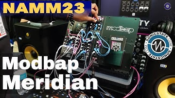 NAMM 2023 - Modbap - Meridian Filter Array