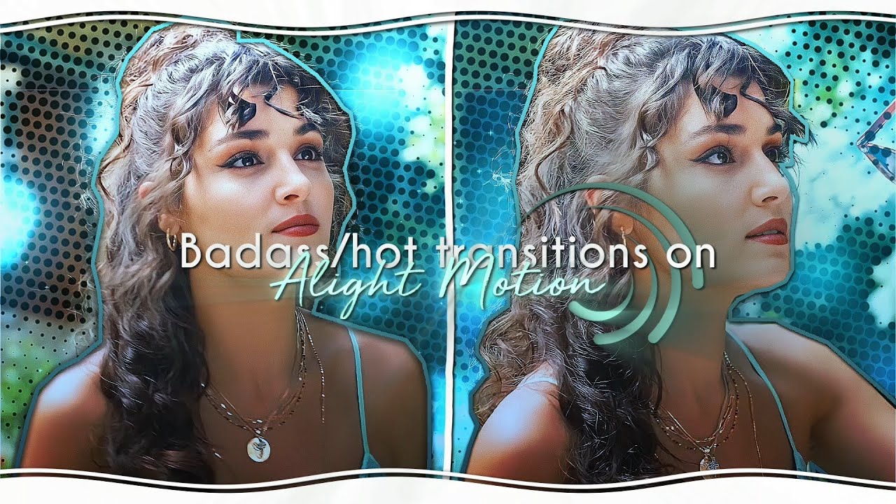 6 Ae inspired badass transitions | on alight motion - YouTube