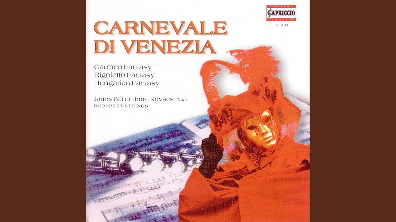 Il Carnevale de Venezia, Op. 78 (arr. for flute and orchestra) - YouTube