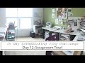 15 Day Scrapbooking Vlog Challenge // Day 12: Scraproom Tour!