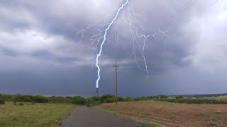 ДОЛГОЖДАННАЯ ГРОЗА В ДЕРЕВНЕ  ⚡️ В Домике в Глуши 🏠 7 Мая 2024 Года