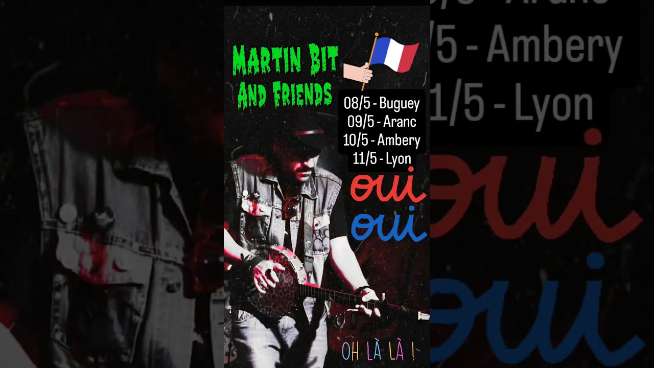 Watch this weekend #france #francia #lyon #outlawcountrymusic #martinbit #martinbitandfriends on YouTube Watch this weekend #france #francia #lyon #outlawcountrymusic #martinbit #martinbitandfriends on YouTube