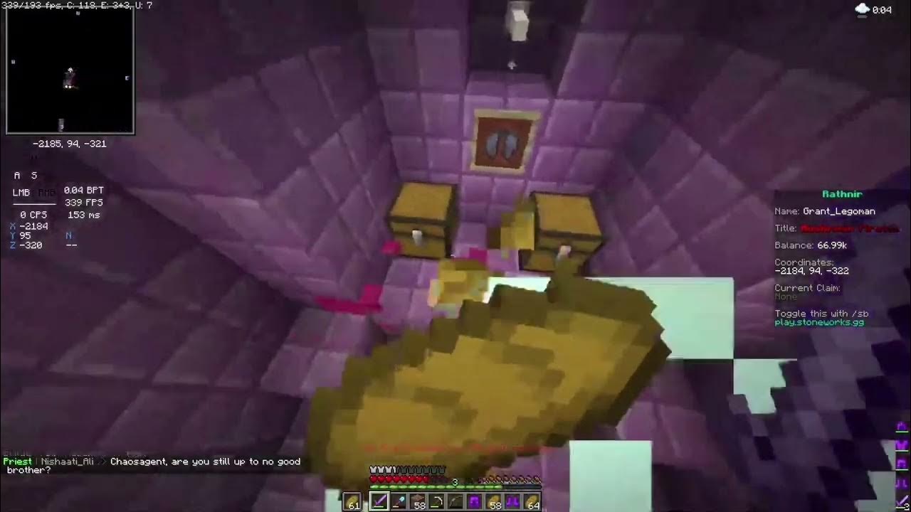 Second Elytra found in the end in Stoneworks YouTube