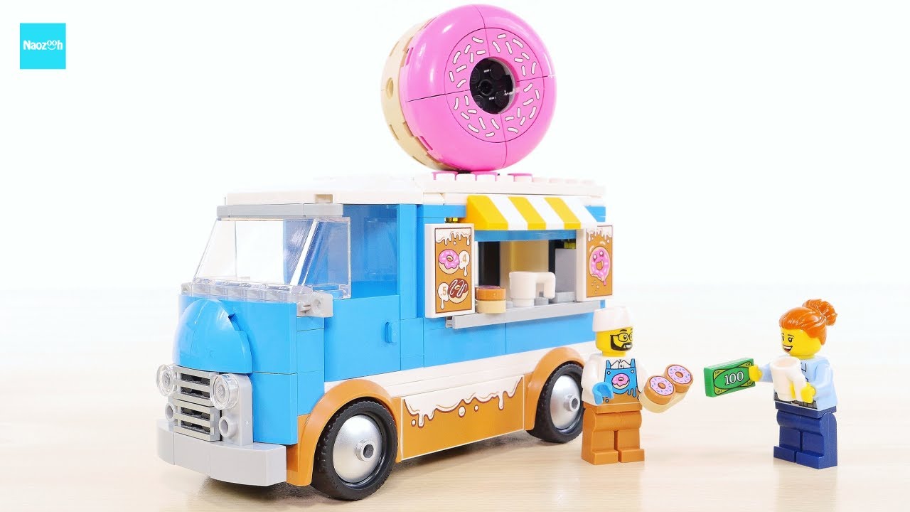 ユコ LEGO City Donut Truck 60452 Speed build & Review - YouTube