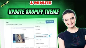 Shopify Tutorial |  How to update shopify theme 2025 (Quick & Easy)