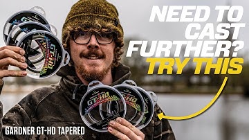 Struggling for casting distance? You NEED this 👉 GT-HD Tapered Mainline