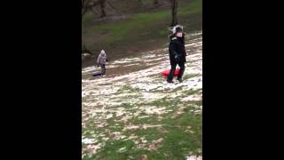 Mud sledging