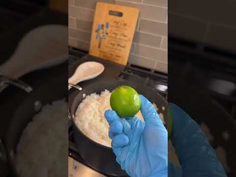 طريقة عمل الرز مع الكزبرة والليمون    