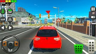 Driving School 3D: City Bus & Car Parking - Android Gameplay FHD screenshot 1