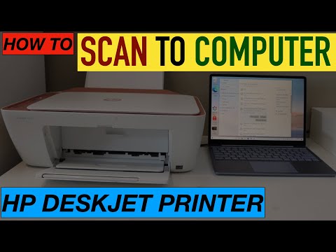 Video: Kā skenēt dokumentu ar HP Deskjet 2548?