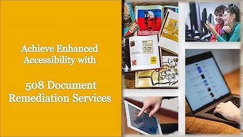 Achieve Enhanced Accessibility with 508 Document Remediation Services Damco Solutions