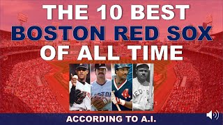 The 10 Best Boston Red Sox Players of ALL TIME! (According to A.I. and Chat GPT) screenshot 4