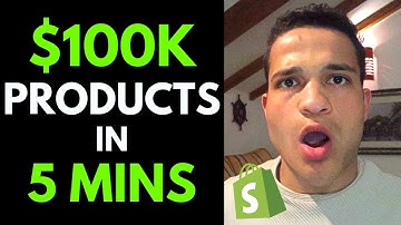 How To Find $100K Products In 5 Minutes | Shopify Dropshipping Hack 2019