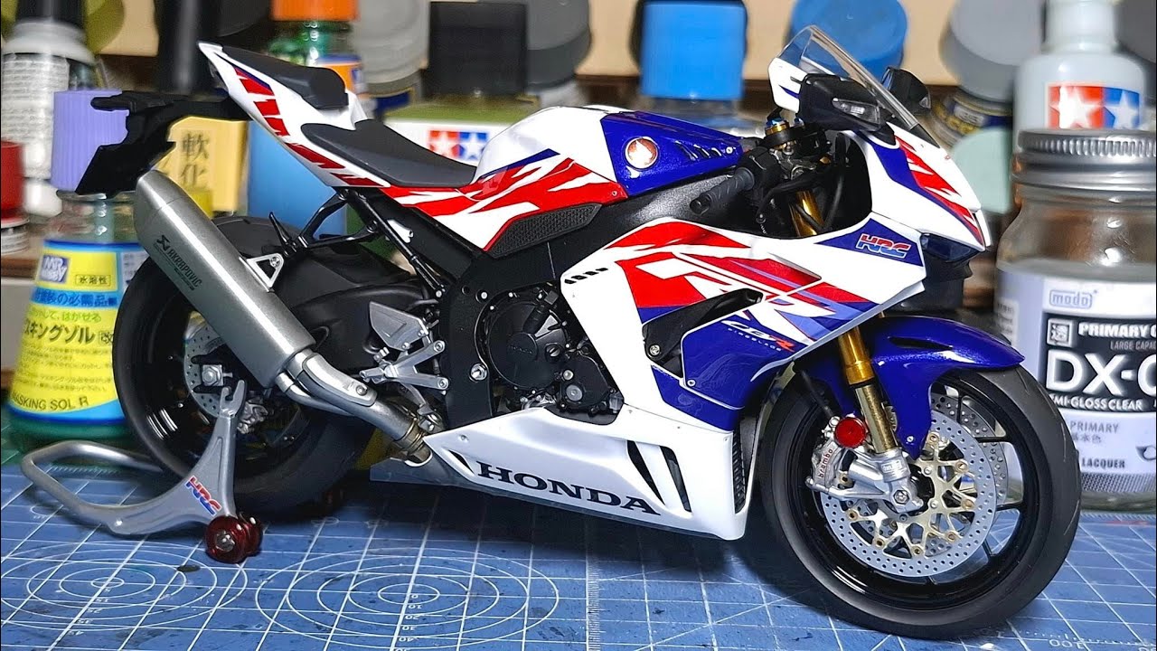 CBR1000RR-R 　純正リヤホィール塗装品 タミヤ 1/12 CBR1000RR-R キット製作レビュー | 雑食プラモ備忘ログ