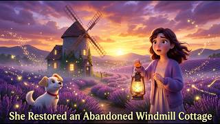 She Restored an Abandoned Windmill Cottage | Cozy Pixer style 3D Animation 🌿✨ screenshot 3