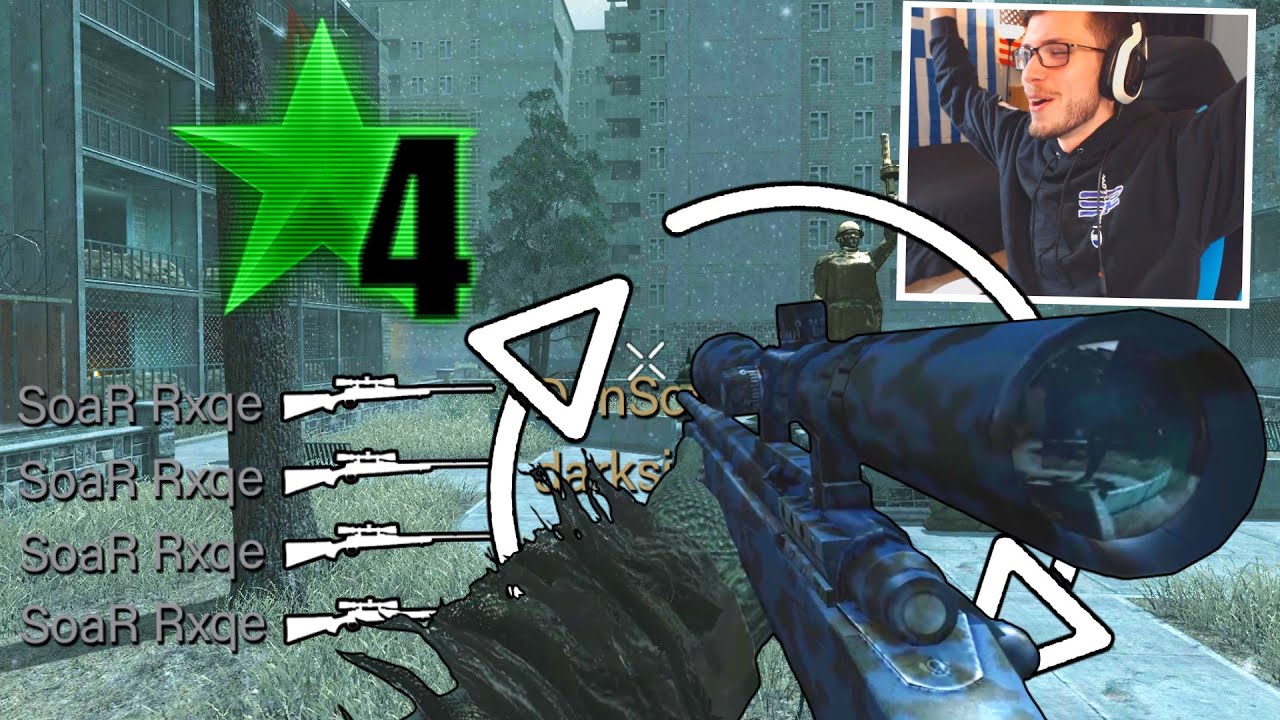 360 EVERY SHOT CLIP CHALLENGE! | Call of Duty 4 PC Sniping