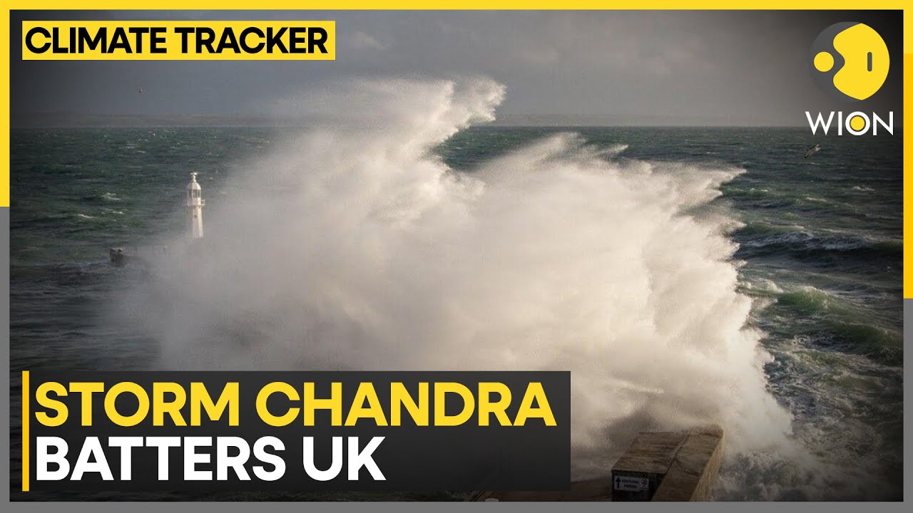 Storm Chandra is the Third Storm to Hit British Isles this Year | WION Climate Tracker