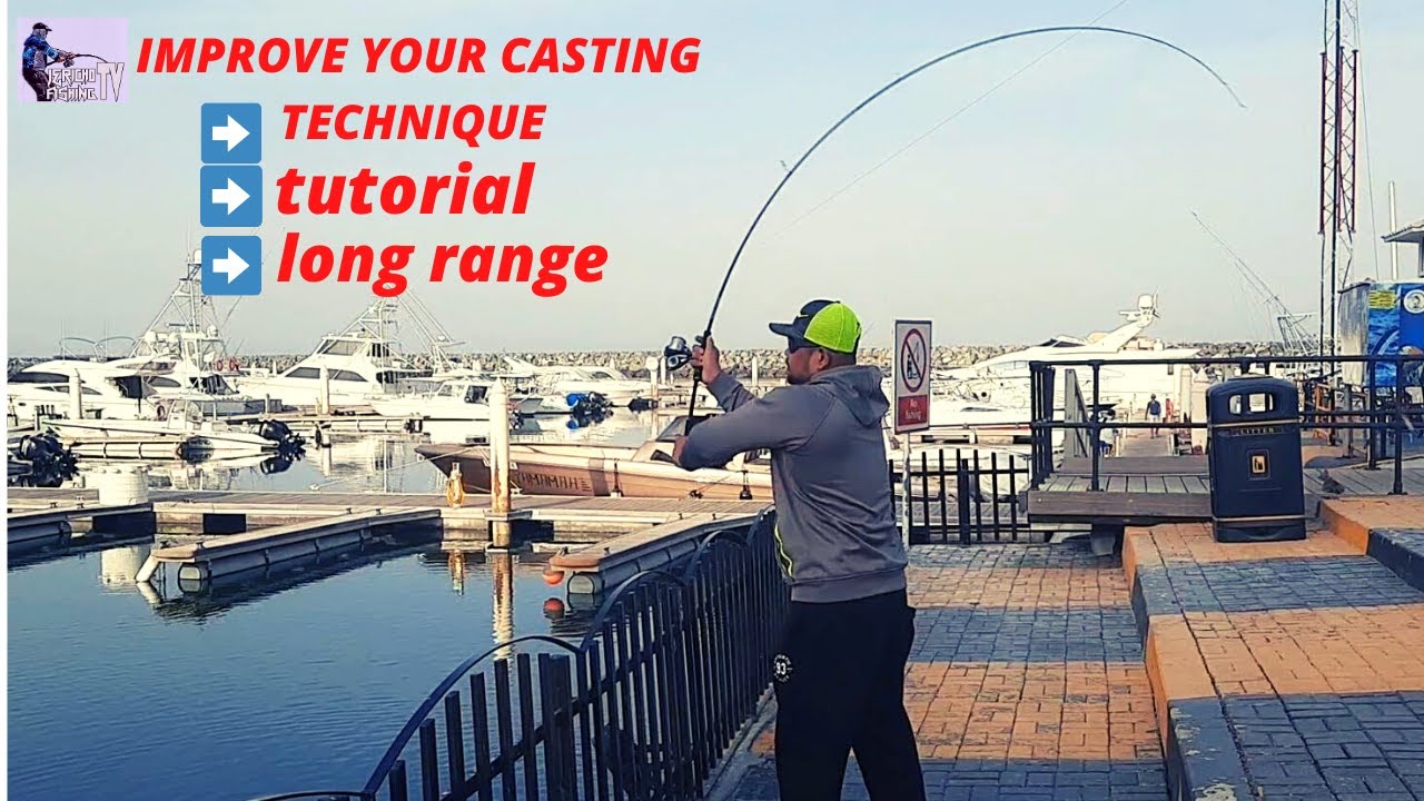 Shore casting tutorial Long range casting technique Inshore casting