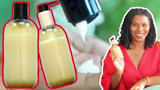 How To Make HAIR CONDITIONER | RINSE OUT and LEAVE IN Recipes