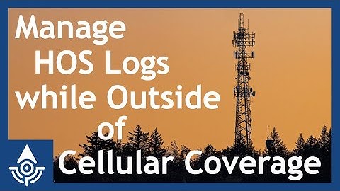 Managing HOS Logs in CELLULAR DEAD ZONES - Geotab Drive ELD Tutorial For Drivers