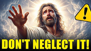 God Says Today! If You Ignore This Word, You Will Lose The Most Important Thing