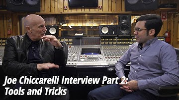 Joe Chiccarelli: (Frank Zappa, Spoon, Morrissey) Interview Part 2: Tools and Tricks