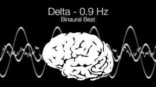 'Euphoria' Delta Binaural Beat  0.9Hz (1h Pure)