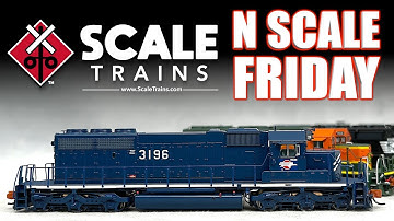 EMD SD40-2 MoPac ScaleTrains Rivet Counter N Scale Friday