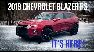 2019 Chevrolet Blazer RS IS HERE! FULL Review and Walkaround