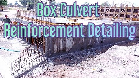 Box Culvert Design | Culvert Reinforcement Detailing | Construction of Box Culvert