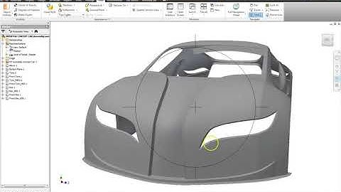 Autodesk Inventor Basic Car modeling