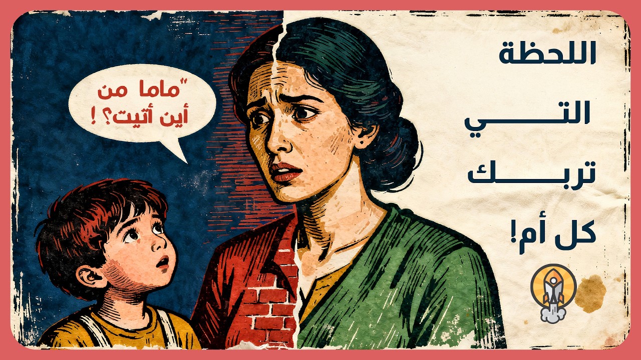 “ماما… من أين أتيت؟” اللحظة التي تربك كل أم!