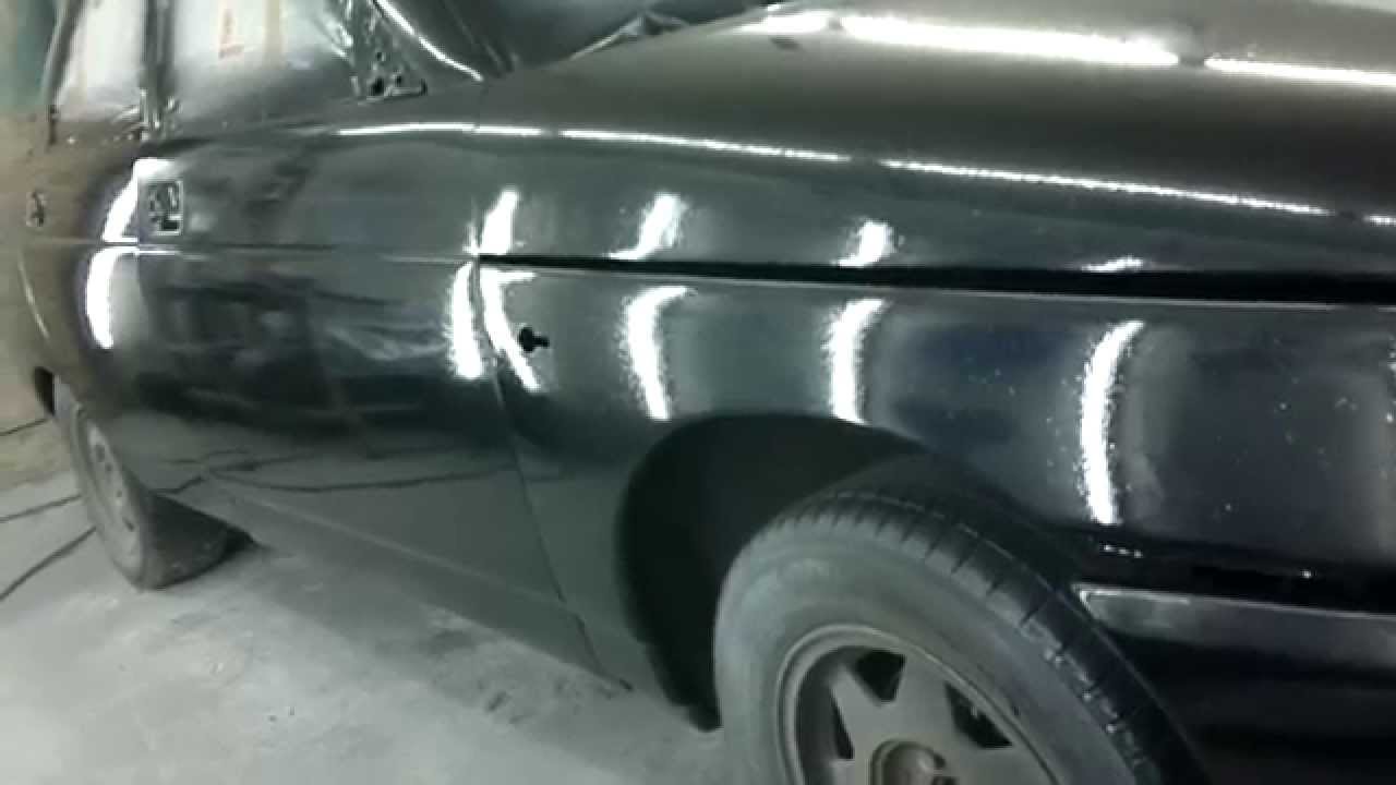 Покраска авто в гараже
