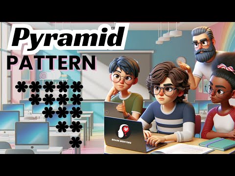 Exciting Mirror Inverted Half Pyramid Pattern 06 - Pattern Programs