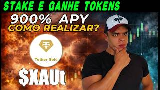 Começando com 1K €: quanto rende o staking de token XAUt para chegar a 50K € em 1 ano (2026)